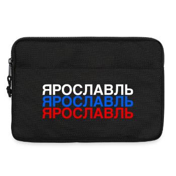 YAROSLAVL Jaroslawl Russian Flag Russland - Laptoptasche 13" - Schwarz - Vorne