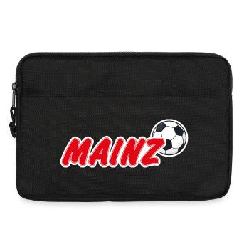 Mainz Fußball Fan - Laptoptasche 13" - Schwarz - Vorne