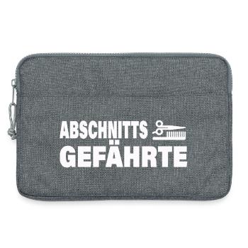 SECTION COMPANION - Laptop bag 13" - heather grey - Front
