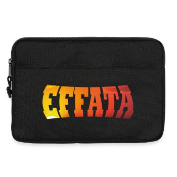 EFFATA - Laptop bag 13" - black - Front