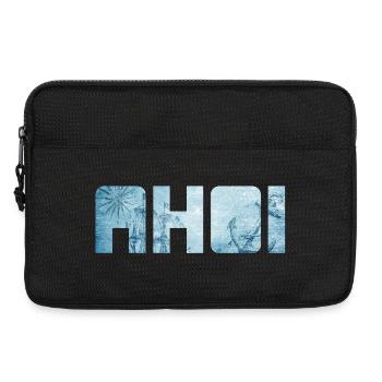 Ahoy ship anchor holiday sea maritime North Sea cool - Laptop bag 13" - black - Front