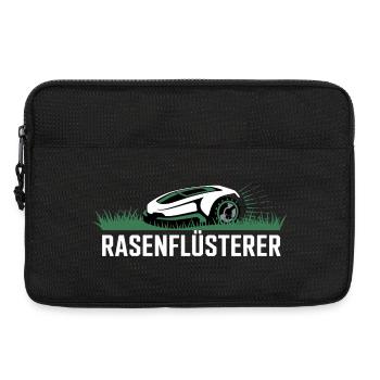 Rasenflüsterer Garten Rasenmäher Rasenflüsterer - Laptoptasche 13" - Schwarz - Vorne
