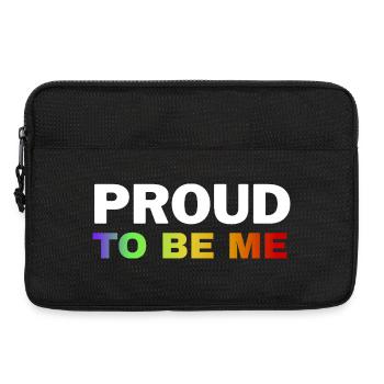 Vibrant Pride Empowerment Design - Laptop bag 13" - black - Front
