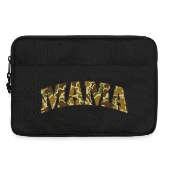 Mama Jagd Camo Outdoor Abenteuer Leben - Laptoptasche 13" - Schwarz - Vorne