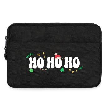 Ho Ho Ho - Christmas - Christmas Decorations - Laptop bag 13" - black - Front