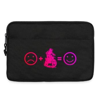Great Motocross Gift for Motocross - Laptop bag 13" - black - Front