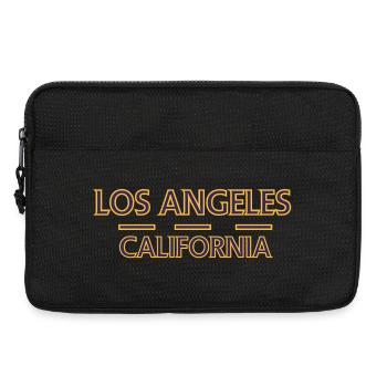 Los Angeles, Kalifornien - Laptoptasche 13" - Schwarz - Vorne
