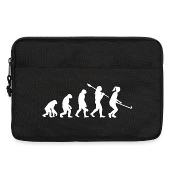 Entwicklung der Hockey-Feldhockey-Mädchenspielerin - Laptoptasche 13" - Schwarz - Vorne