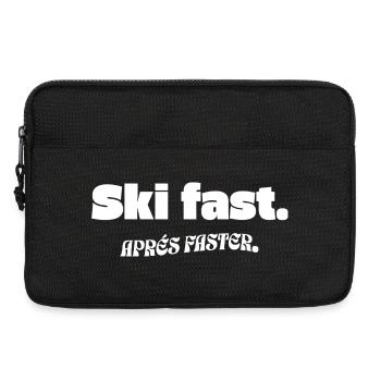 Ski - Après-Ski - Sacoche pour ordinateur portable 13 pouces - noir - Devant