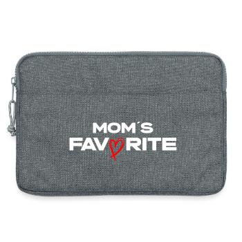 Favorite Moms - Laptop bag 13" - heather grey - Front