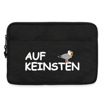 Auf Keinsten Möwe - Laptoptasche 13" - Schwarz - Vorne