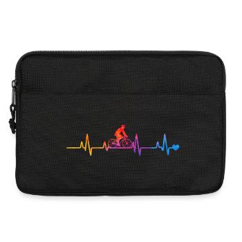 Cyclist - Laptop bag 13" - black - Front