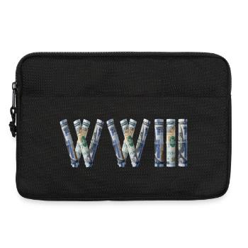 WW III Geldrollen - Laptoptasche 13" - Schwarz - Vorne