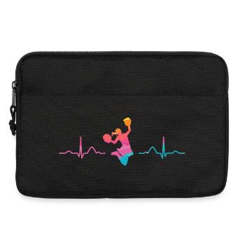 Cheerleader Cheer Mom Cheerleading - Laptop bag 13" - black - Front