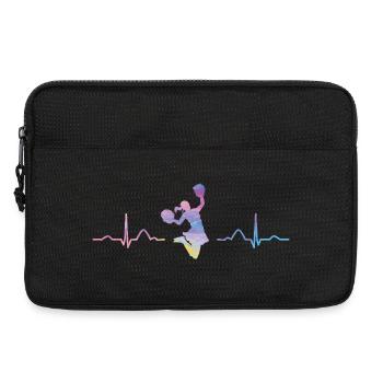 Cheerleader Cheer Mom Cheerleading - Laptop bag 13" - black - Front
