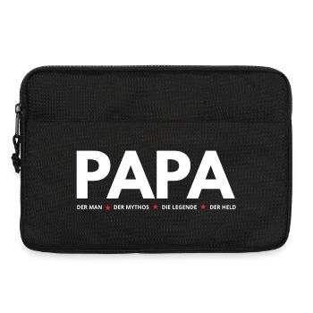 PAPA - Laptop bag 13" - black - Front