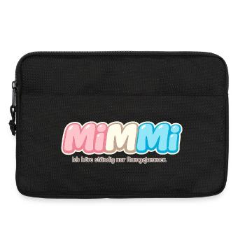 TEAM MiMiMi – Complaining at the Highest Level - Laptop bag 13" - black - Front