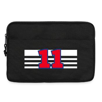 Number 11 France - Laptop bag 13" - black - Front