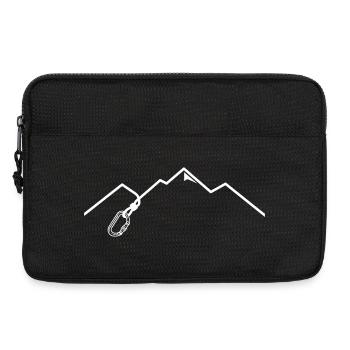 Carabiner Mountains Climbing - Laptop bag 13" - black - Front
