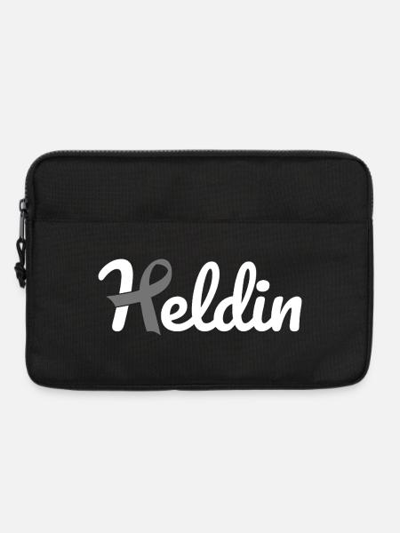 Heldin Krebs - Laptoptasche 13" - Schwarz