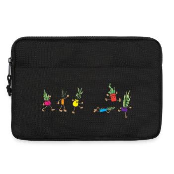 Botaniste - Sacoche pour ordinateur portable 13 pouces - noir - Devant