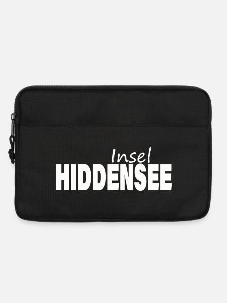 Insel HIDDENSEE - Laptoptasche 13" - Schwarz