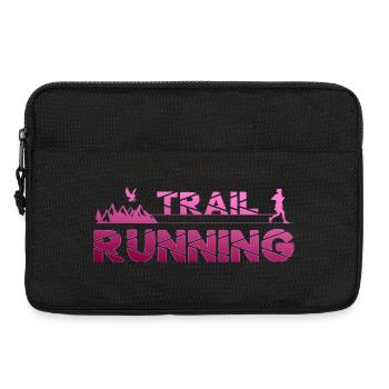 Trail Running Eagle Mountains Forest Shoes Profil rose - Sacoche pour ordinateur portable 13 pouces - noir - Devant