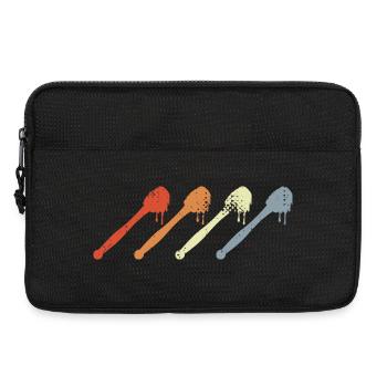 Cuillère au miel vintage - Sacoche pour ordinateur portable 13 pouces - noir - Devant
