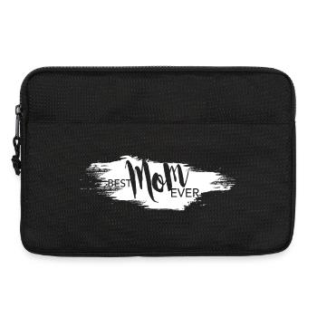 Meilleure maman jamais fête des mères maman cadeau lettrage - Sacoche pour ordinateur portable 13 pouces - noir - Devant