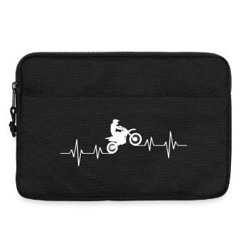 Motivational Cycling Design for Cyclists - Laptop bag 13" - black - Front