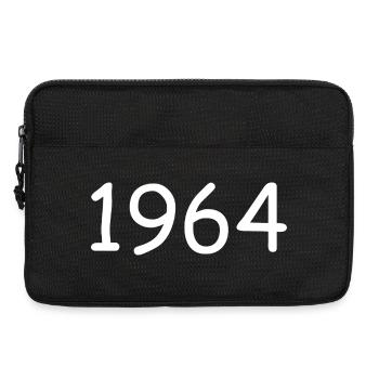 Personnaliser 1964 60e anniversaire modèle - Sacoche pour ordinateur portable 13 pouces - noir - Devant