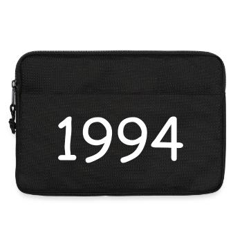 1994 30e anniversaire modèle blanc - Sacoche pour ordinateur portable 13 pouces - noir - Devant