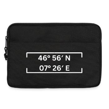 Coordonnées Bern Minimaliste - Sacoche pour ordinateur portable 13 pouces - noir - Devant
