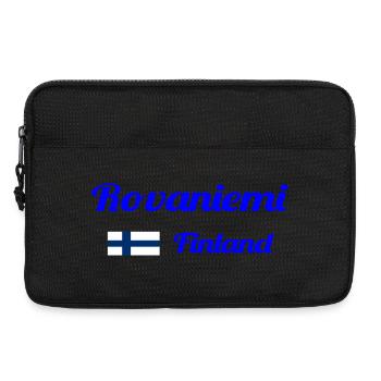 Rovaniemi Finlande - Imprimés élégants - Sacoche pour ordinateur portable 13 pouces - noir - Devant