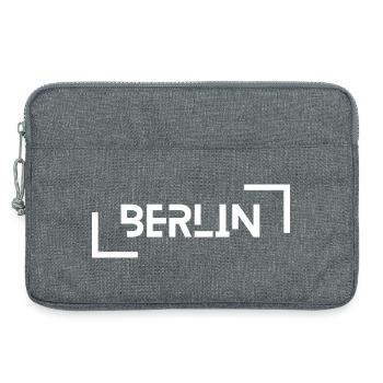 Berlin - Laptoptasche 13" - Grau meliert - Vorne
