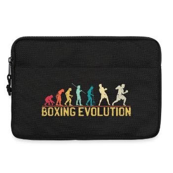 Boxing Evolution Progression Design - Sacoche pour ordinateur portable 13 pouces - noir - Devant