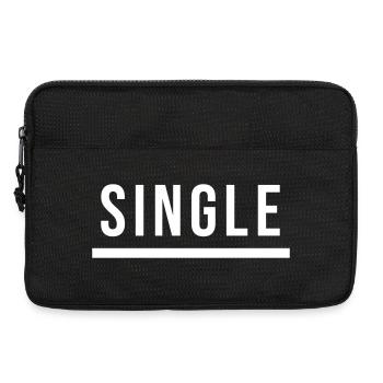 Single Statement Gift - Laptop bag 13" - black - Front
