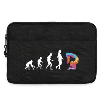 Citation pour un contorsionniste - Sacoche pour ordinateur portable 13 pouces - noir - Devant