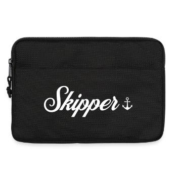 Skipper – Maritime Soul - Laptoptasche 13" - Schwarz - Vorne