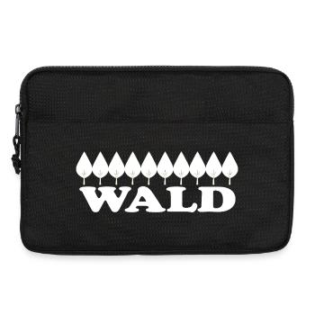 WALD - Laptoptasche 13" - Schwarz - Vorne