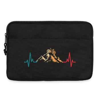 Heartbeat VTT Cyclisme - Sacoche pour ordinateur portable 13 pouces - noir - Devant