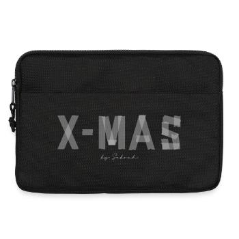 Brush letters X-MAS - Laptop bag 13" - black - Front