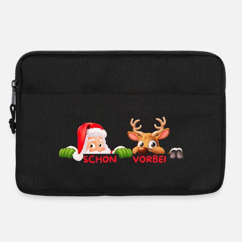 Schon Vorbei Weihnachtduo - Laptoptasche 13" - Schwarz
