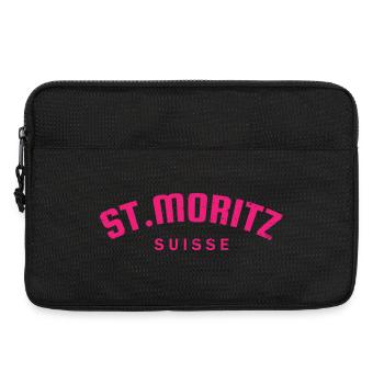 St. Moritz - Suisse - Switzerland - Swiss - Sacoche pour ordinateur portable 13 pouces - noir - Devant