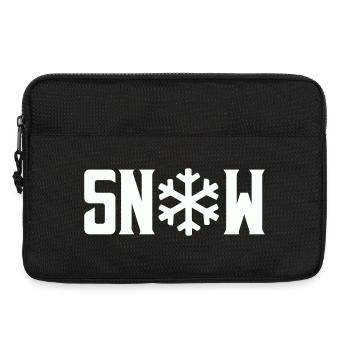 Snow - Laptop bag 13" - black - Front