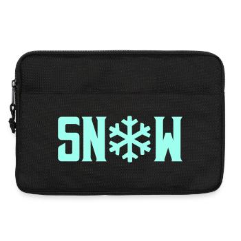 SNOW Snow Crystal - Laptop bag 13" - black - Front