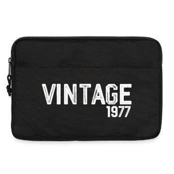 vintage 1977 - Sacoche pour ordinateur portable 13 pouces - noir - Devant