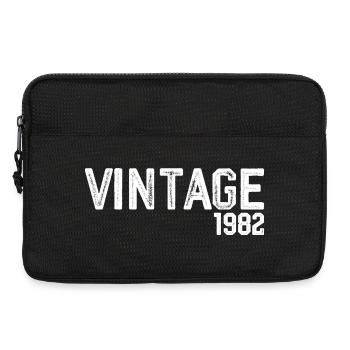 vintage 1982 - Sacoche pour ordinateur portable 13 pouces - noir - Devant