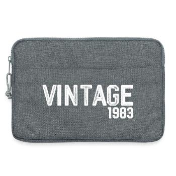 Vintage 1983 - Laptop bag 13" - heather grey - Front