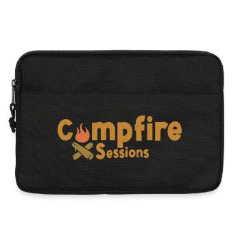 Campfire Sessions – Cozy Outdoor Camp Design - Laptoptasche 13" - Schwarz - Vorne
